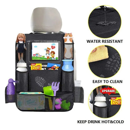 Car Backseat Organizer with Tablet Holder